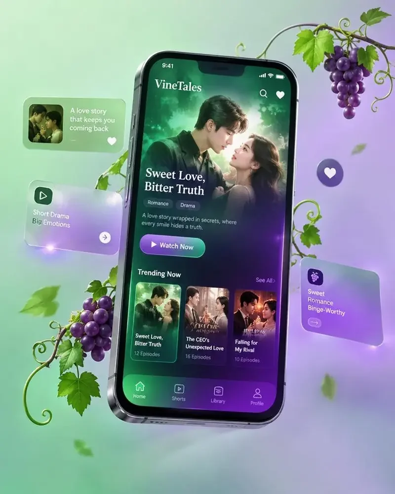 91AI漫剧 APP 界面展示